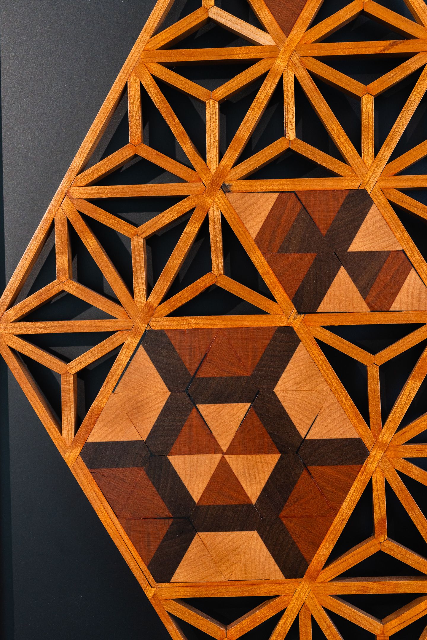 Sculped Pattern Millennium (Sculpture / Wall Art) · Rindo Woodworks